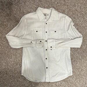Flint and Tinder Cream Button-Down Shirt